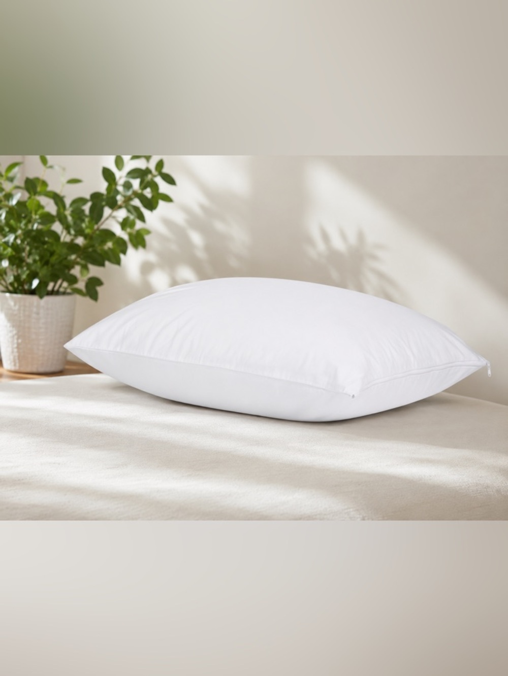 Set of 2 Parachute White Pillow Protectors- KING
